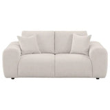 Burnett Chenille Upholstered Wide Arm Loveseat - 🟢 Living Room Furniture available at Alpine Outlets in Denver