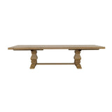 Allende - Extension Dining Table With Double Pedestal Base - Honey