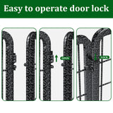 Heavy Duty Dog Playpen Outdoor 16 Piece Panels - Snow Leopard