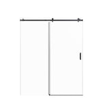 Frameless Single Sliding Shower Door, Sgcc Tempered Glass, Reversible
