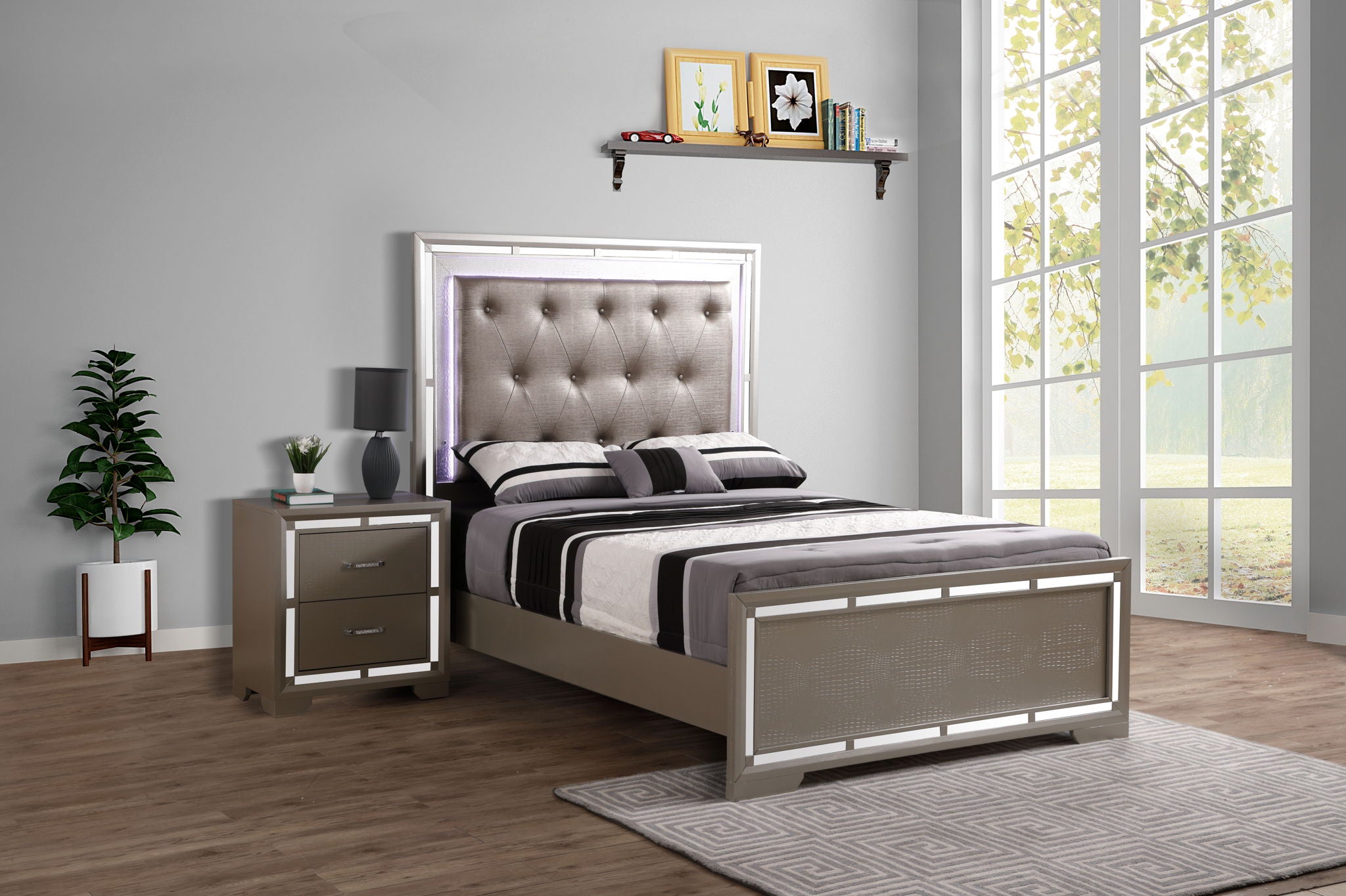 Alana - Stylish Bed - Thumbnail 5