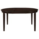 Gianna - 5 Piece Dining Set With Oval Table And Side Chairs - Cappuccino