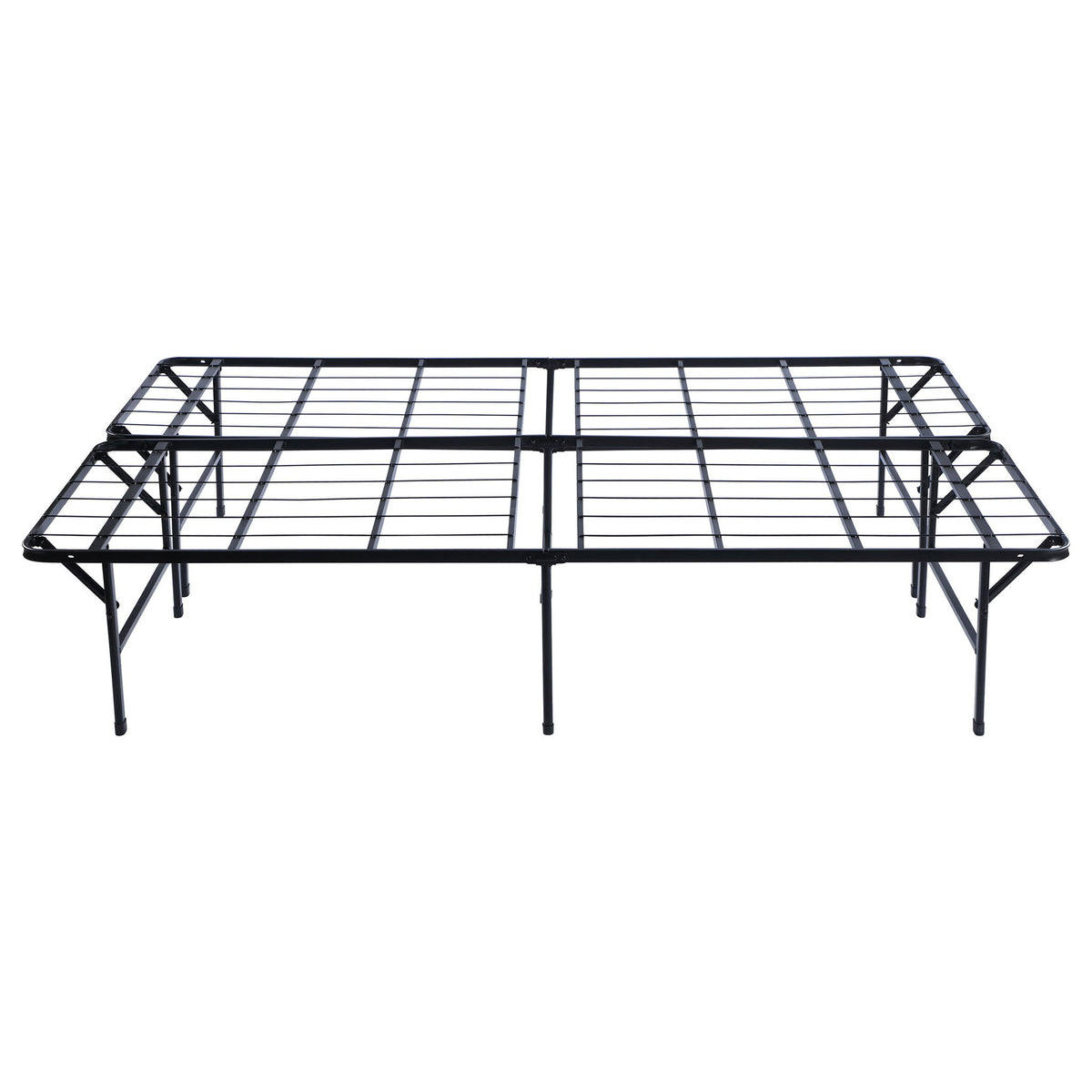 Andell - Eastern King Mattress Support Platform Bed - Black