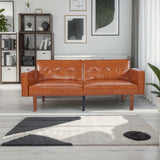 3 Position Split Back Futon Sofa Bed For Living Room