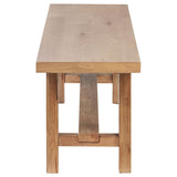 Backless Dining Bench - Natural