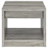 Nuberg - 1 Drawer Table - Gray