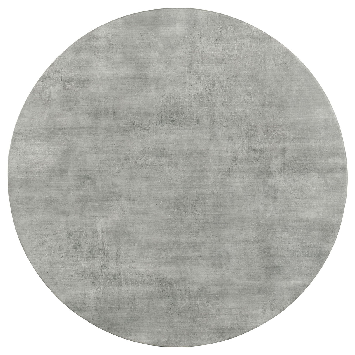 Travis - Round Top Coffee Table With Hairpin Legs - Gray / Black