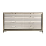 Star - 5 Pieces Bedroom Set Modern Design With LED