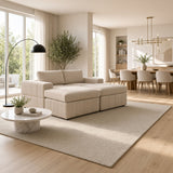 Modular Sectional Sofa, Reversible Set