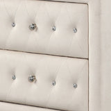 Sophia - 2 Drawer Upholstered Nightstand