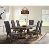 Gramercy - Tufted Tall Back Side Chair (Set of 2) - Chocolate