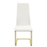 Whittingham - Dining Side Chair (Set of 4) - White / Gold