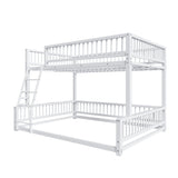 Bunk Bed With Ladder And Safety Guardrails