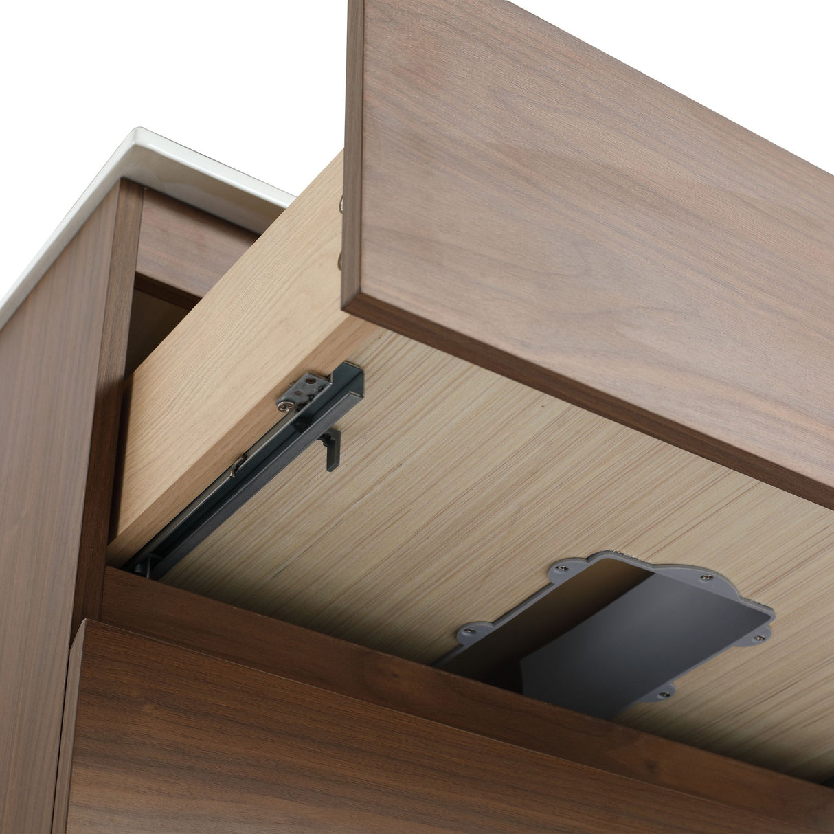 Wall Mounted Bathroom Vanity Cabinet, Soft Close Drawers (Vanity Only)