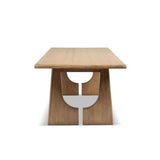 Carmel - 8 Seater Dining Table - Antique Brown