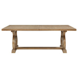 Fremont - Trestle Rectangular Dining Table With Removable Leaf