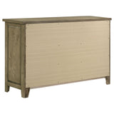 Pelton - 6 Drawer Dresser - Oak