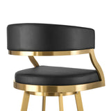 Saturn - Bar Height Bar Stool - Gold