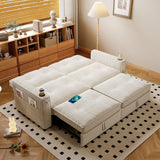 2 In 1 Convertible Sofa Bed For Living Rooms