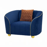 Single Sofa With Deep Seating And Durable Frame