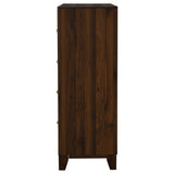 Anza - 4 Drawer Chest Storage Solution - Walnut