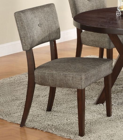Drake - Side Chair (Set of 2) - Gray - Chair Sets - Alpine Outlets