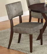 Drake - Side Chair (Set of 2) - Gray - Chair Sets - Alpine Outlets