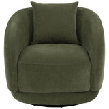 Harlan - Swivel Accent Chair - Green
