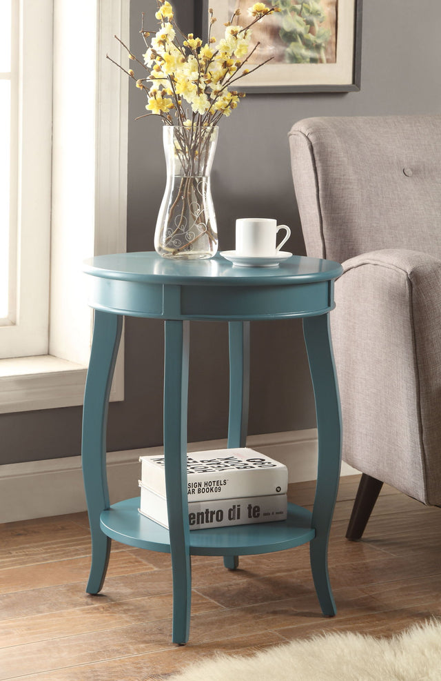 Aberta - Accent Table - Teal - Accent Tables - Alpine Outlets