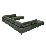 Modern Modular Sectional With Adjustable Back Support