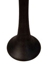 Trumpet - Martini Table - Silver / Black