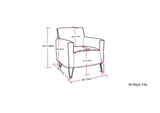 Warren - Accent Chair With Hairpin Legs