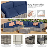 Modern Patio Set With Coffee Table