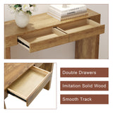 Elegant Bar Table With 2 Drawers