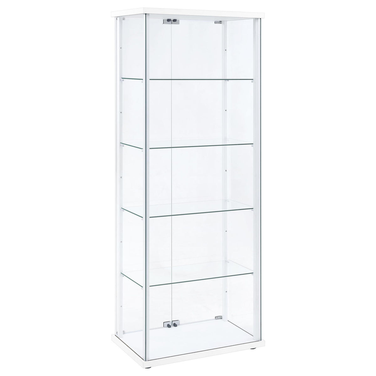 Hyacinth - 4 Shelf Curio Cabinet