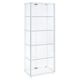 Hyacinth - 4 Shelf Curio Cabinet
