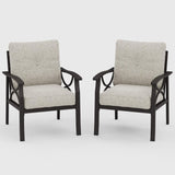 Patio Furniture Set With Coffee Table And Cushions For Backyard