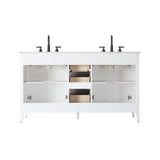Elegant Lighting Millie Free Standing Vanity Set - White