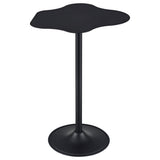 Fresno - Curved Cloud Shaped Bistro Bar Table Bar Table - Black