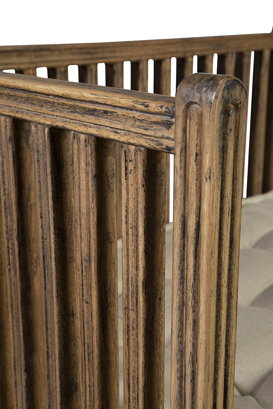 Depaul - Settee - Dark Brown