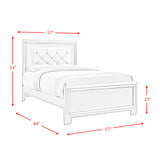 Platinum - Youth Platform Bedroom Set