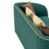 Sofa With Metallic Accents