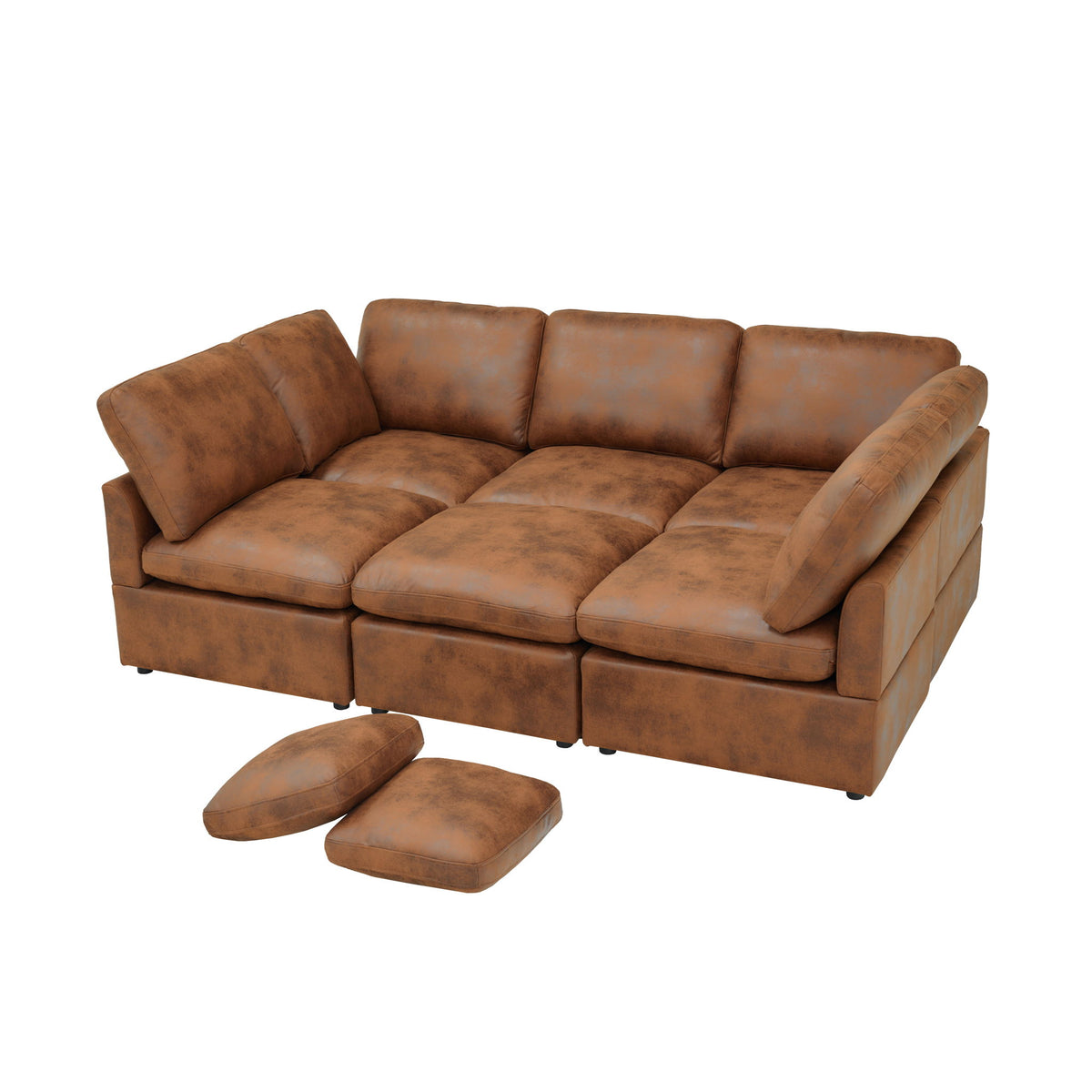Deep Modular Cloud Sofa, Freely Configurable