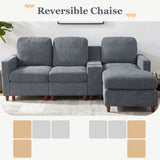 L - Sectional Sofa With Reversible Chaise