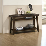 3 Piece Occasional Table Se, Coffee Table, End Table & Sofa Table - Walnut