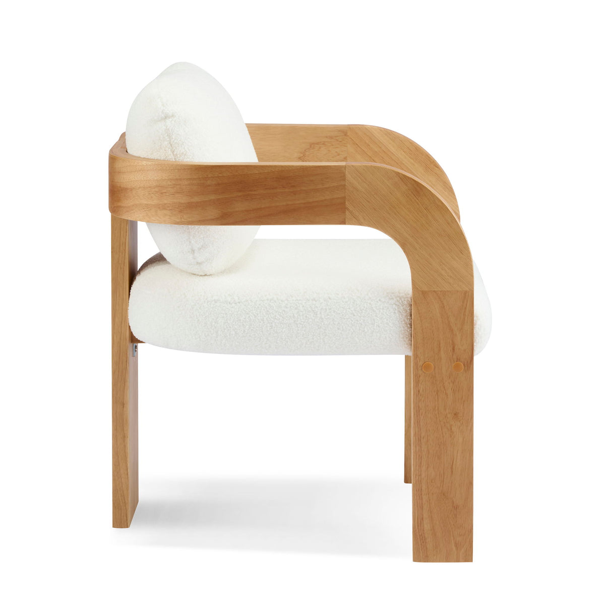 2 Pack Dining Chairs With Pillow Back