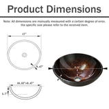 Vessel Sink, Round Bathroom Basin