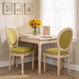 Upholstered With Round Back Dining Chairs (Set of 2)
