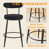Fashionable Ergonomic High Legged Bar Chairs (Set of 2)