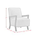 Enzo - Accent Chair - Sheep Skin White (3A Packaging)